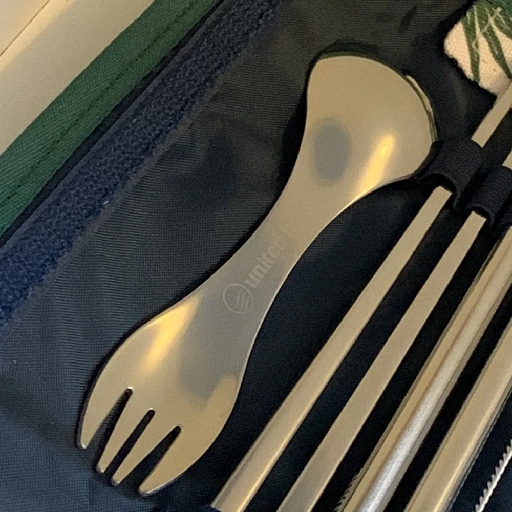 United by Blue Impact Collection The Utensil Kit in Bone White and Fern